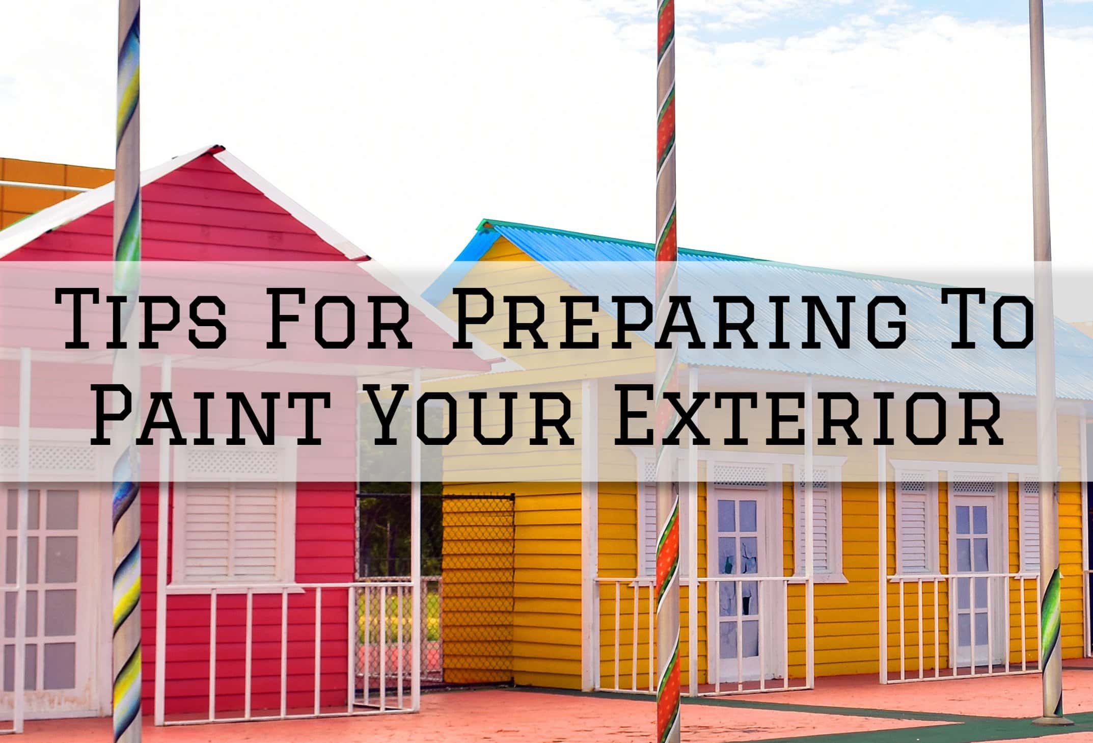 Tips For Preparing To Paint Your Exterior in Burlington, Ontario DW